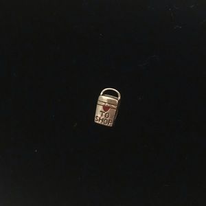 Pandora silver purse charm